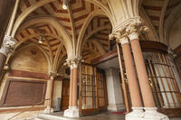 England, Hampshire, Winchester, The Guildhall, Main Entrance [STV110084036]