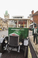 England, Hampshire, Winchester, Vintage Bus Festival, Vintage Green Bus [STV110084051]