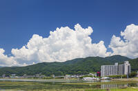 夏の諏訪湖 [KNO110022814]