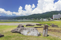 夏の諏訪湖 [KNO110022819]