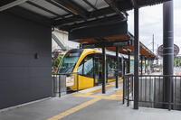 宇都宮ライトレールの芳賀・高根沢工業団地停留場 [KNO110023166]