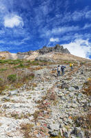 姥ヶ平への登山道と茶臼岳 [KNO110023263]