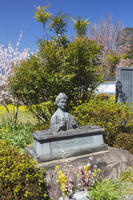 慈雲寺の樋口一葉女史像 [KNO110024719]