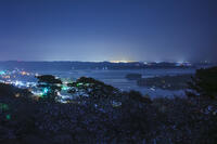 西行戻しの松公園より望む松島湾の夜景 [KNO110025086]