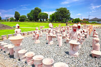 八幡塚古墳　人物　動物埴輪群像　群馬県 [KHI110015624]