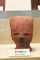 男子頭部　埴輪　埼玉県 [KHI110015686]