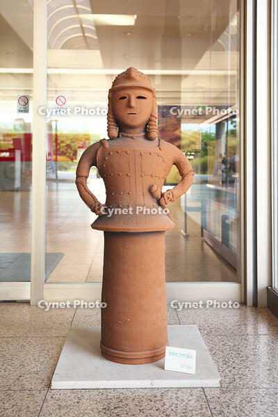 かみつけの里博物館の埴輪　群馬県 [KHI110015655]