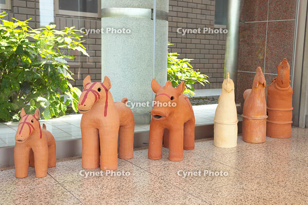 かみつけの里博物館の埴輪　群馬県 [KHI110015656]