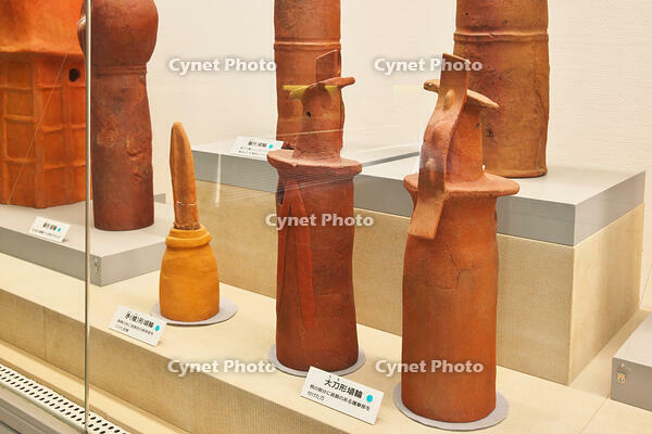 器財埴輪・円筒埴輪　埼玉県 [KHI110015698]