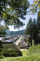 夏の大内宿 [KTO110004122]