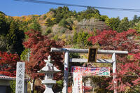 紅葉する秩父御嶽神社 [KTO110004156]