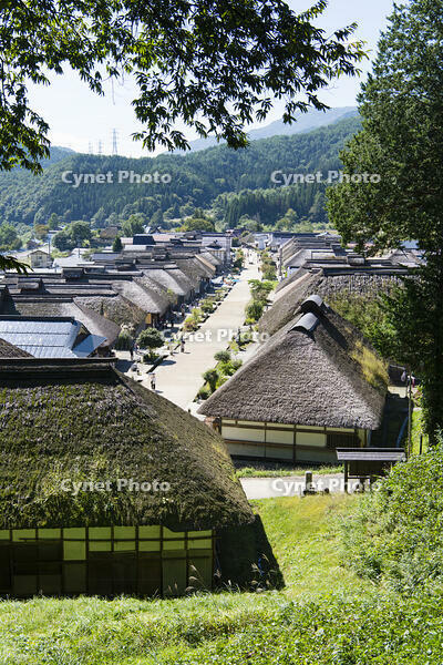 夏の大内宿 [KTO110004120]