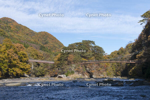 秋の吹き割の滝 [KTO110004145]