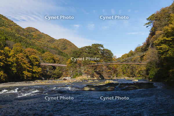 秋の吹き割の滝 [KTO110004149]