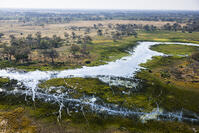 湿地帯　中州　世界遺産　空撮 [SKA110002685]