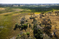 湿地帯　中州　世界遺産　空撮 [SKA110002691]