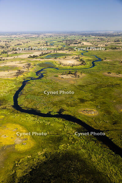 湿地帯　中州　世界遺産　空撮 [SKA110002680]