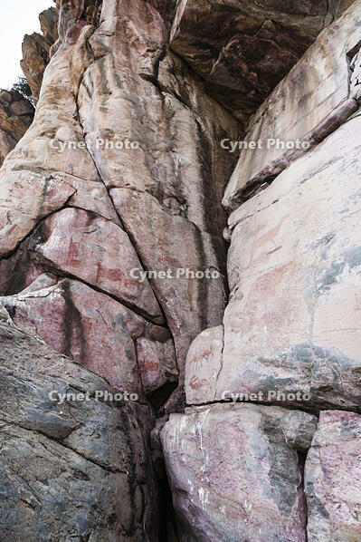 ツォディロの古代岩絵　リノ・コース　サイト14　世界遺産 [SKA110002713]