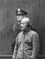 Photograph of Hideki Tojo Receiving his Death Sentence [PHT110262233]