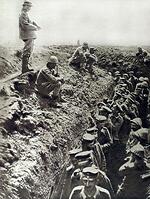 Germans taken prisoner in the Battle of the Somme, 1916 [PHT110262242]