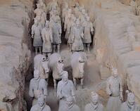 Terra-cotta Soldier and Horse Figures, China [PHT110262288]