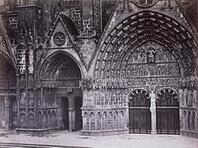 Bisson Fr?res, Bourges cathedral, main portal [PHT110262190]