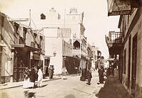 Shopping street in Suez (Egypt) [PHT110262230]