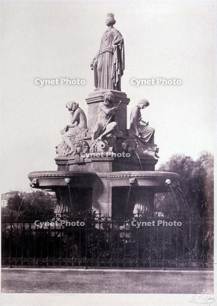 Baldus, N?mes, Pradier fountain [PHT110262183]