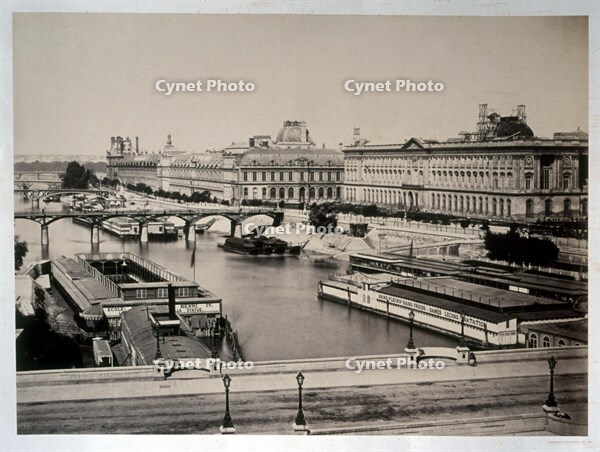 Bisson Fr?res, Paris, View taken from the Pont Neuf with Passe.. [PHT110262188]