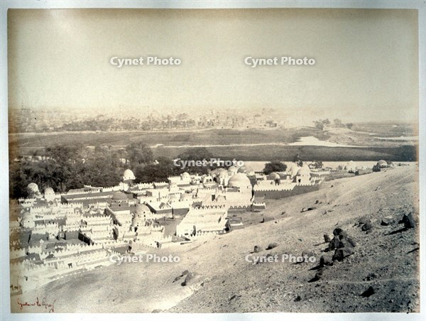 Le Gray Gustave, Egypt, View of Assiout, city of the dead and .. [PHT110262198]
