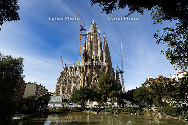 Expiatory Temple of the Sagrada Familia, Barcelona. Nativity Faｃade. 9.03.2026. [ABM112340892]