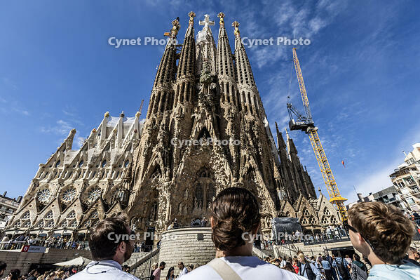 Fa?ana del Naixement, temple de la Sagrada Familia, Barcelona 14.05.2026 [ABM112368242]