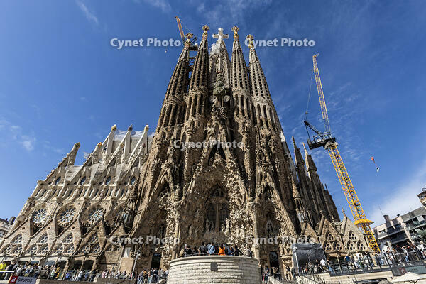 Fa?ana del Naixement, temple de la Sagrada Familia, Barcelona 14.05.2026 [ABM112368243]