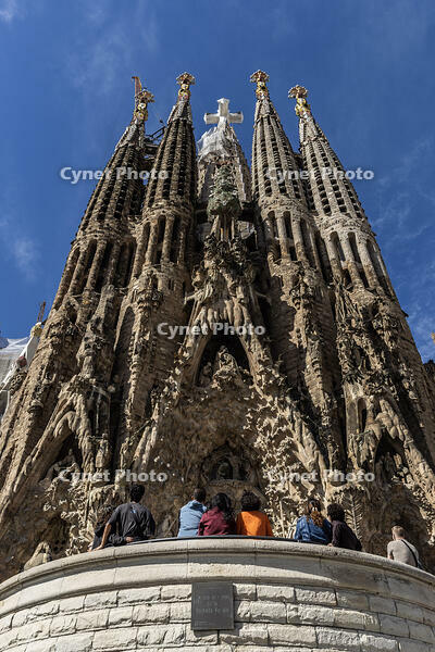 Temple de la Sagrada Familia, fa?ana del Naixement, Barcelona 14.05.2026 [ABM112368244]