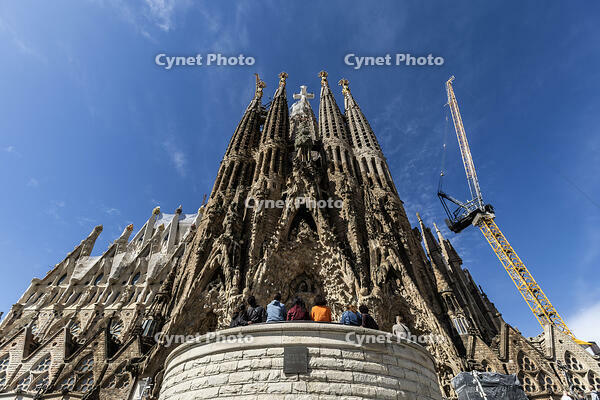 Fa?ana del Naixement, temple de la Sagrada Familia, Barcelona 14.05.2026 [ABM112368245]