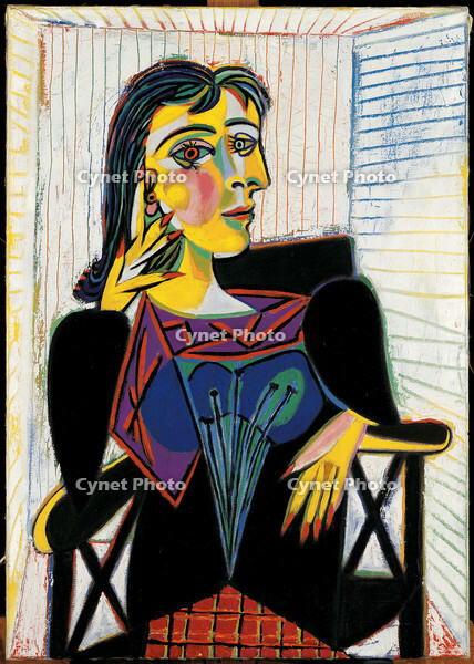 Portrait of Dora Maar. Museum: Musýe Picasso, Paris. Copyright: This artwork is not in public domain. It is your responsibility to obtain all necessary third party permissions from the copyright handler in your country prior to publication. [ABM110347116]
