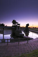 海峡いさりび公園の朝 [TMA110070137]