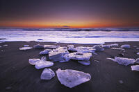 十勝のジュエリーアイスの朝　太平洋 [TMA110070905]