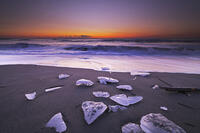 十勝のジュエリーアイスの朝　太平洋 [TMA110070906]