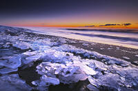 十勝のジュエリーアイスの朝　太平洋 [TMA110070915]