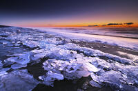 十勝のジュエリーアイスの朝　太平洋 [TMA110070916]