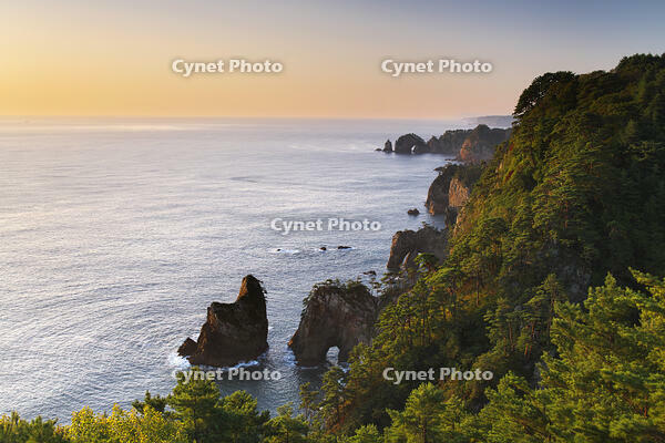 北山崎の朝と太平洋 [TMA110070108]