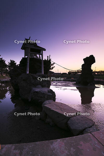 海峡いさりび公園の朝 [TMA110070141]