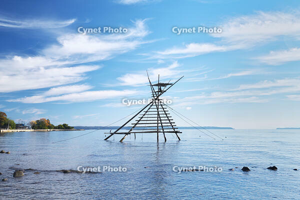 ボラ待ちやぐら [TMA110070813]