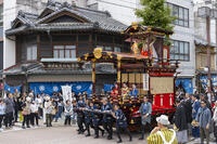 大垣祭（本楽）　城下町巡行（松竹やま） [OKE110019617]