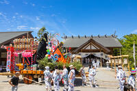 土崎神明社祭　曳山行事（宵宮）　郷社参り [OKE110019901]