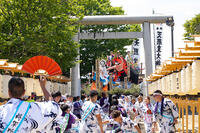 土崎神明社祭　曳山行事（宵宮）　郷社参り [OKE110019904]