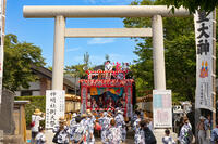 土崎神明社祭　曳山行事（宵宮）　郷社参り [OKE110019908]