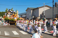 土崎神明社祭　曳山行事（宵宮）　演芸披露 [OKE110019940]