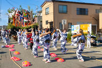 土崎神明社祭　曳山行事（宵宮）　演芸披露 [OKE110019943]